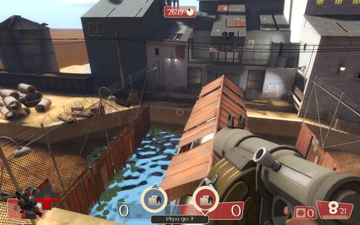 Team Fortress 2 - 2fort, интересные места